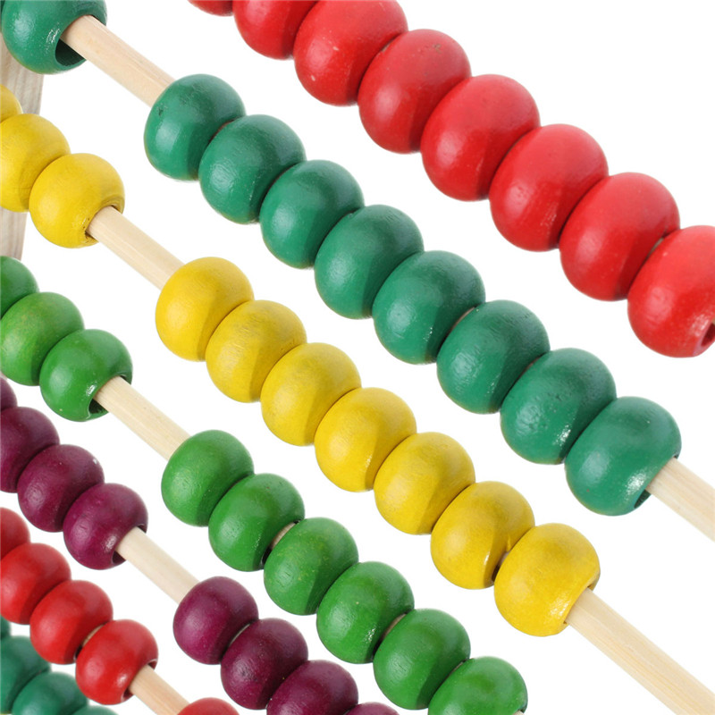 Materiales matemáticos Montessori de madera para aprender a contar